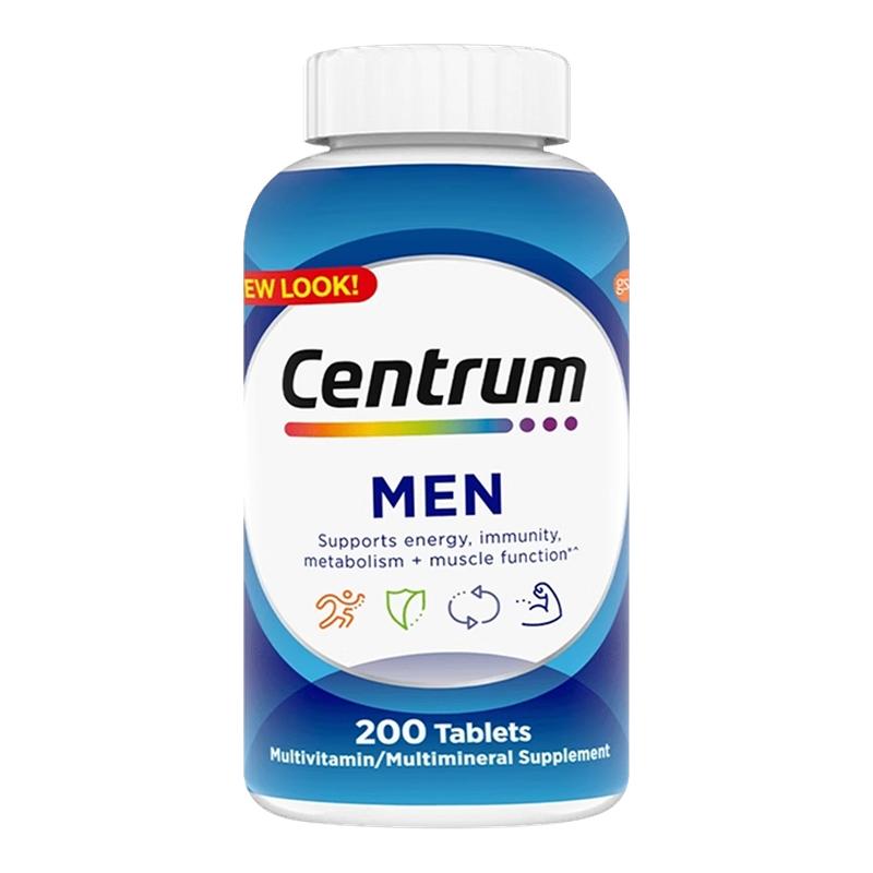 Centrum善存海外进口复合维生素b族复合VC综合多维营养男性200粒