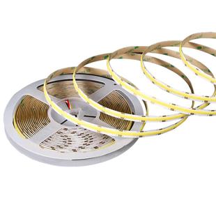 智能24V低压COB灯带LED灯条自粘三色变光双色温客厅双眼皮线形灯