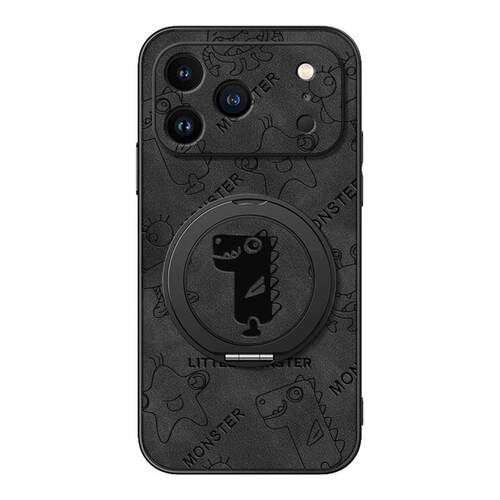 适用苹果17promax手机壳iphone16新款15/17air/13旋转支架14男款磁吸12羊巴皮11软x外壳xsmax小怪兽8plus卡通