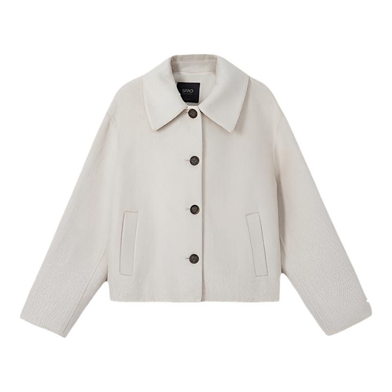 SPAO冬季毛呢外套羊毛大衣