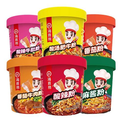 海底捞酸辣粉新款上市粉丝