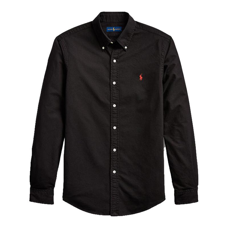 RL拉夫牛津棉衬衫小马标