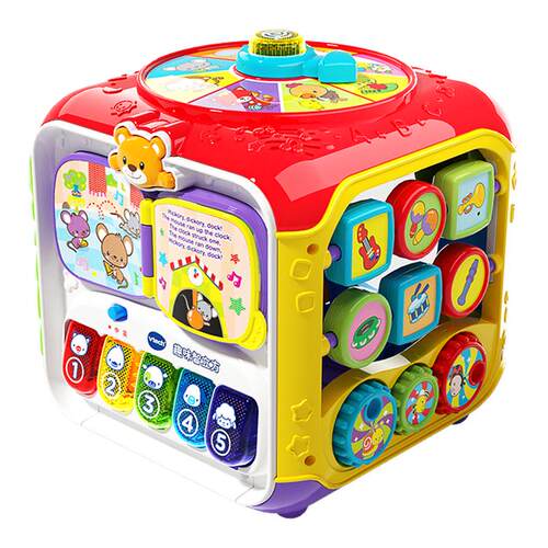 vtech伟易达趣味益智早教六面盒