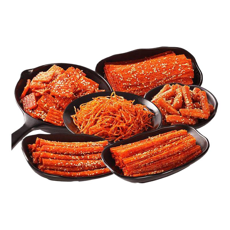 辣条零食大礼包8090后儿时经典小零食网红爆款大刀肉臭干子辣片