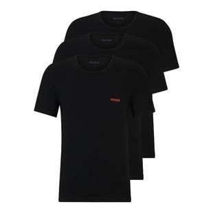 100%棉 饰棉质圆领短袖 HUGO雨果 徽标装 T恤 男三件装