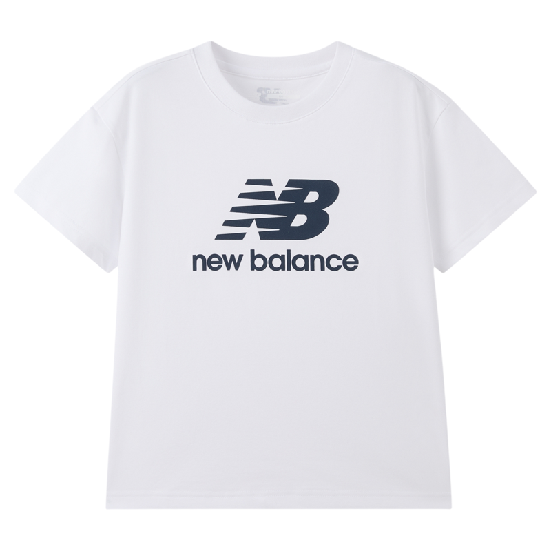 【凉感】New Balance nb童装男女童26年夏简约印花T恤ND7EG62013