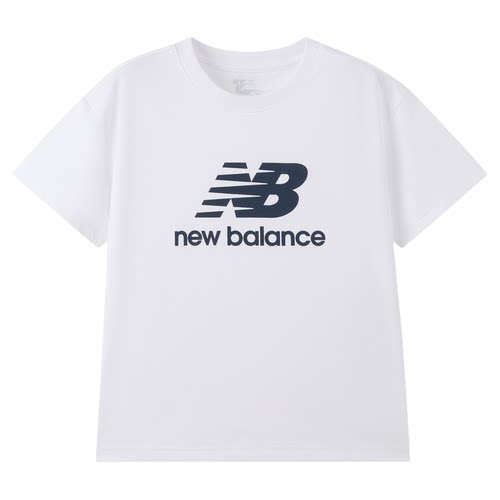 【凉感】New Balance nb童装男女童26年夏简约印花T恤ND7EG62013