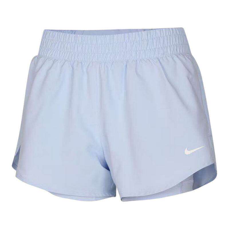耐克NIKE DRI-FIT ONE夏季女子速干中腰二合一跑步短裤DX6013-407