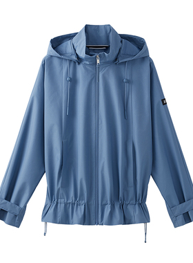 AIGLE艾高女士外套GORE-TEX防风透汽抗水户外休闲夹克上衣BL14