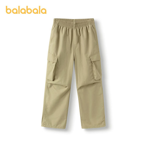 巴拉巴拉裤子男童工装裤户外两穿