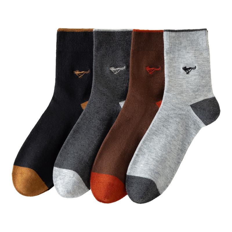 七匹狼男士羊毛袜抗寒保暖