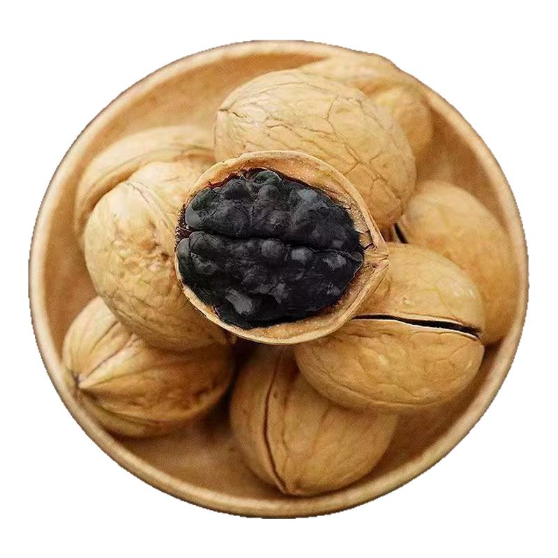 新疆特产黄皮黑核桃黑仁核桃纯天然坚果零食滋补太子参