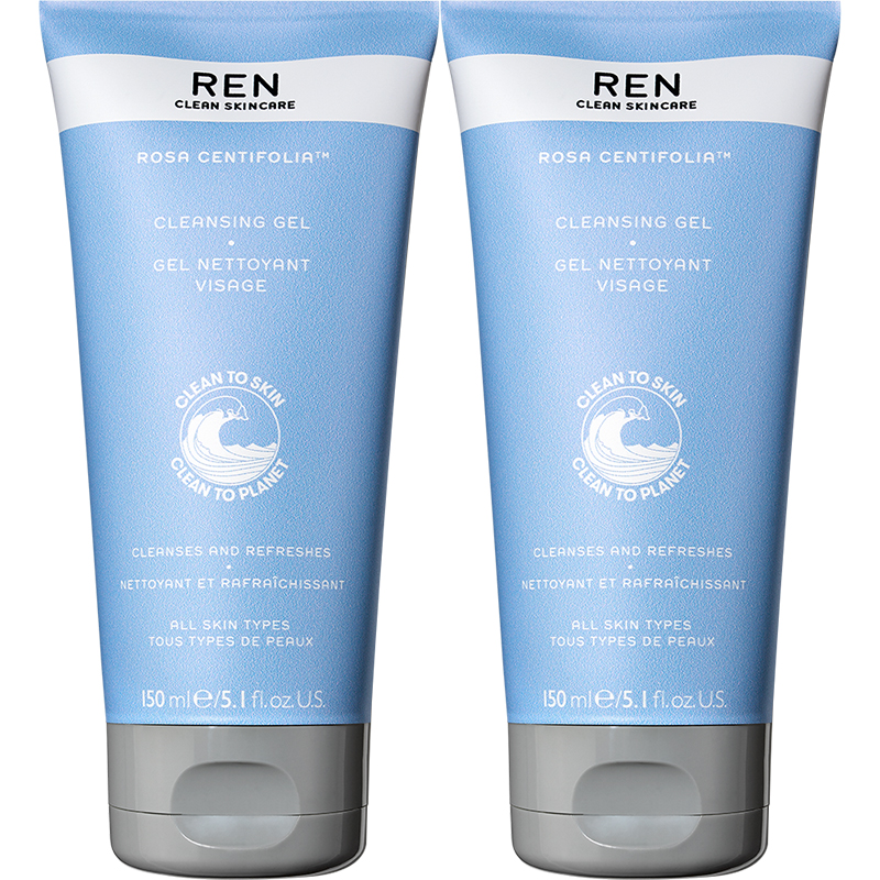 REN升级氨基酸玫瑰洁面啫喱*2