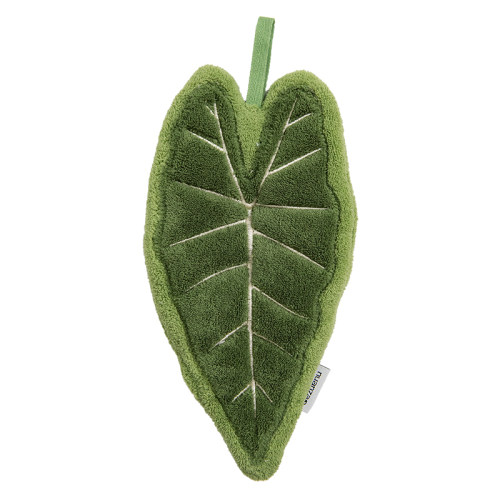 植物叶子加厚擦手巾浴室挂式毛巾