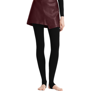 厚木秋冬加绒加厚500D高腰显瘦踩脚裤 ATSUGI 舒适女爆款 自营