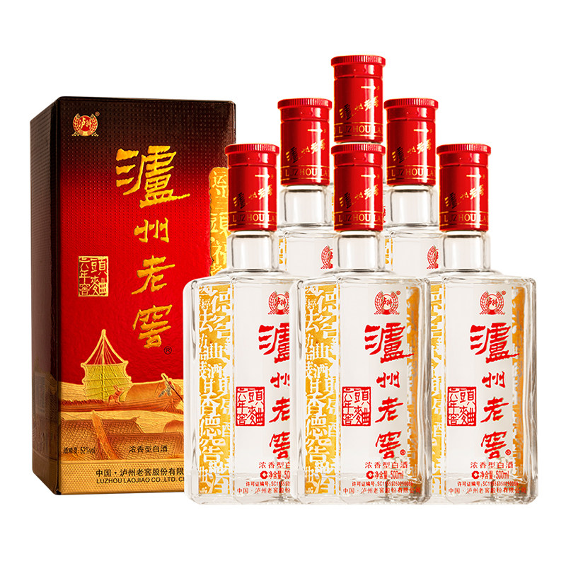 六年窖头曲52度500ml*6瓶整箱
