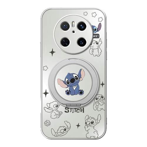 适用华为mate80pro手机壳新款华为mate70防摔mate60/mate50支架磁吸mate40pro+哑光mate30男女款卡通鼎桥M40