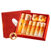 欧莱雅小蜜罐花蜜胶原水乳套装 礼盒礼物护肤品紧致抗老抗皱礼盒