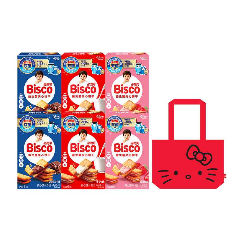 格力高百醇必思可双菌饼干GCL1815