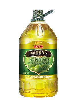 金龙鱼初榨橄榄果香调和油含特级初榨橄榄油非转基因家用食用油