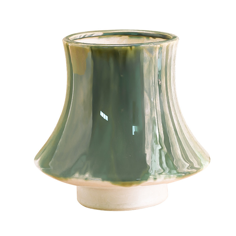 欧式复古陶瓷花盆家用客厅发财树高级兰花创意客厅蝴蝶兰专用套盆