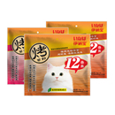 伊纳宝猫零食烤鲣鱼猫咪鱼肉猫条肉干小鱼干宠物粮风干软 自营