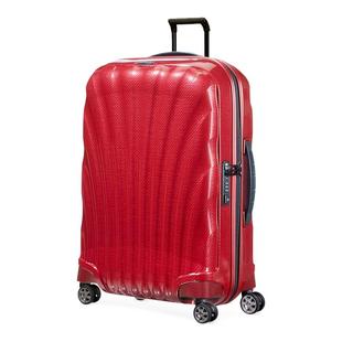Samsonite新秀丽行李箱女男旅行箱贝壳拉杆箱密码 箱登机箱红色CS2