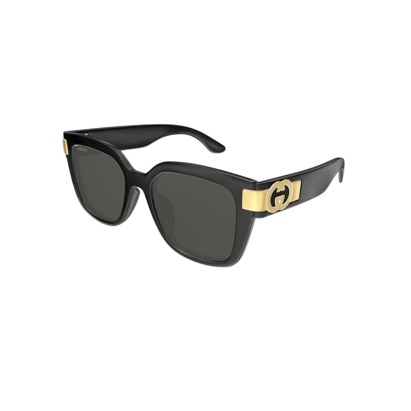 开云眼镜 古驰GUCCI矩型方框男女同款方框防晒太阳镜墨镜GG1690SK