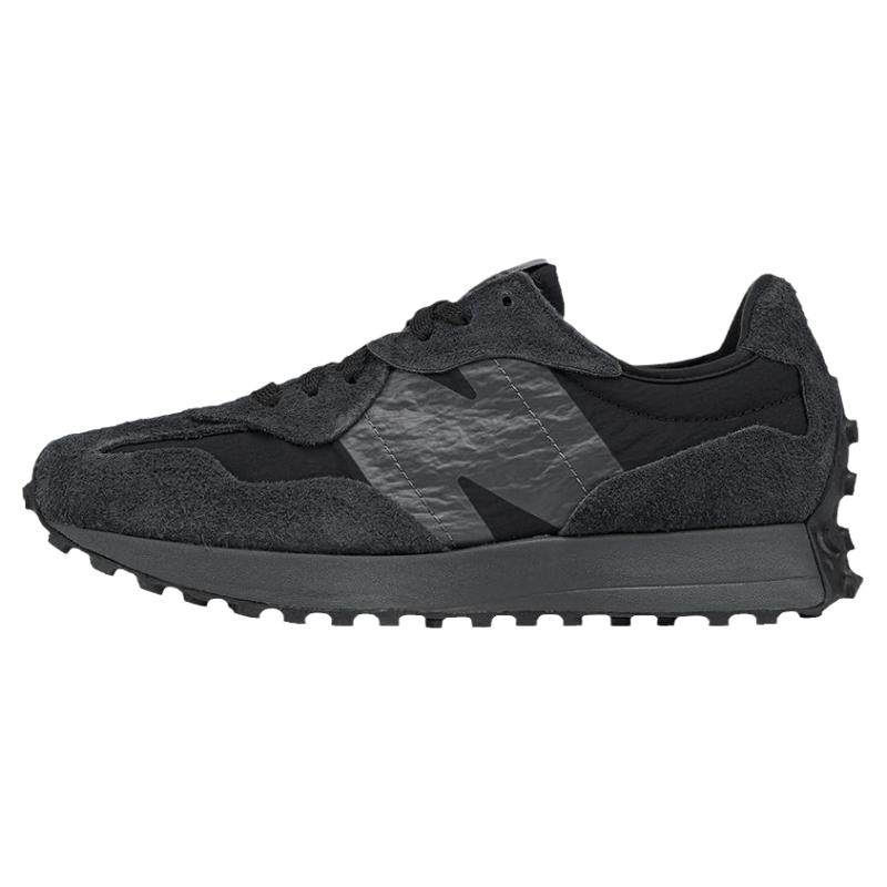 V头鞋 | New Balance NB官方正品男女黑色轻便运动休闲鞋U327WCD - 实物图