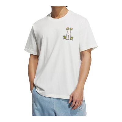 Adidas阿迪达斯三叶草男装2025夏季新款Q3 TEE 3 休闲T恤KD1844
