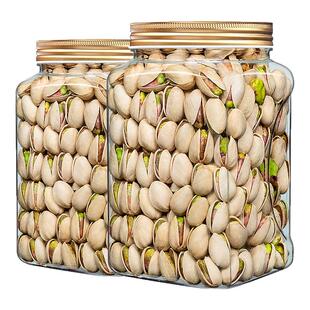 新货盐焗开心果罐装500g多规格坚果干货非原味年货孕妇休闲小零食