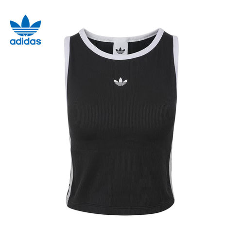 adidas阿迪达斯三叶草女子运动休闲无袖T恤LF4595