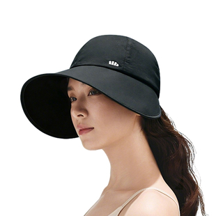 大檐黑胶防紫外线遮阳帽太阳帽防晒帽 蕉下防晒鸭舌帽2026新女新款