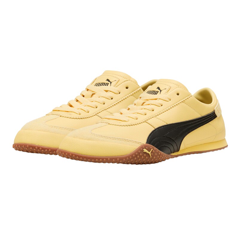 PUMA彪马女鞋夏季新款BELLA复古黄色运动鞋休闲鞋薄底鞋405256-07