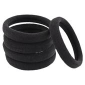 无缝头绳高弹力耐用发绳橡皮筋成人无痕发圈女高马尾黑色胶圈皮套