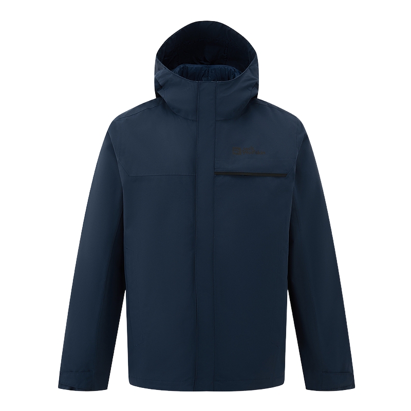 25秋冬新款JackWolfskin狼爪男士户外三合一夹克外套A65695-C0412