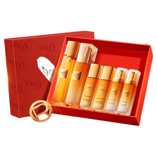 欧莱雅小蜜罐花蜜胶原水乳套装礼盒礼物护肤品紧致抗老抗皱礼盒