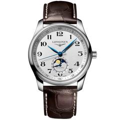 Longines浪琴手表男名匠系列瑞士正品月相自动机械L2.909.4.78.3