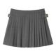 短裤 SANDRO博主同款 法式 学院风两侧腰扣百褶裙裤 2025秋冬新款 女装