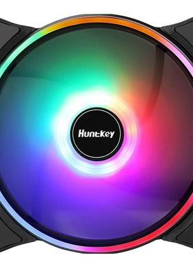 风影棱镜4Pro海景房机箱散热风扇12CM神光同步5V三针ARGB炫彩静音