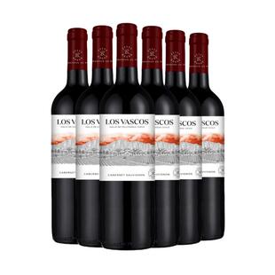 拉菲(LAFITE)巴斯克智利进口干红葡萄酒赤霞珠干红葡萄酒6支装