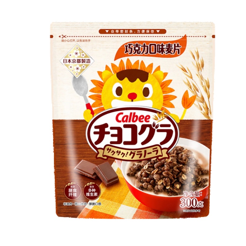 卡乐比儿童巧克力麦片300g