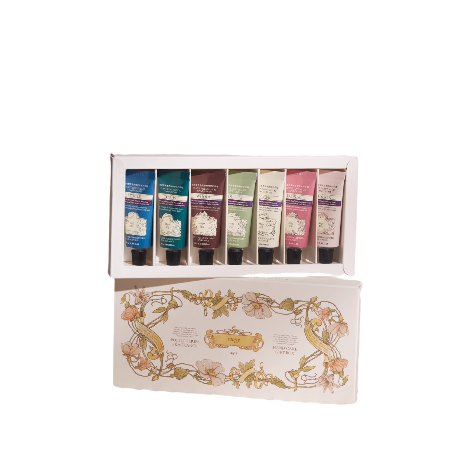 roopy润培护手霜礼盒三丽鸥滋润保湿补水小支便携秋冬季礼盒正品