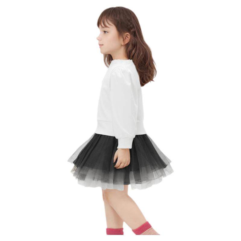 巴拉巴拉女童长袖套装中大童套装儿童假两件网纱裙秋季新款童装潮,童装/婴儿装/亲子装,套装,淘宝优惠券,粉丝福利购,淘宝优惠卷