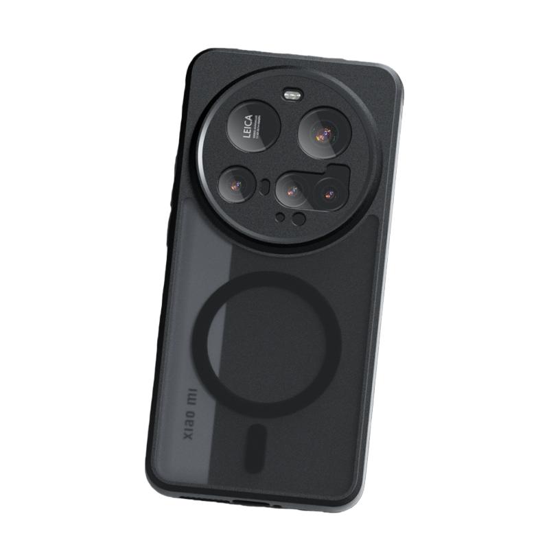 适用小米17promax手机壳新款15SPro保护套高级感透明14Ultra磨砂磁吸13T镜头全包超薄防摔男女软边硬壳外后薄