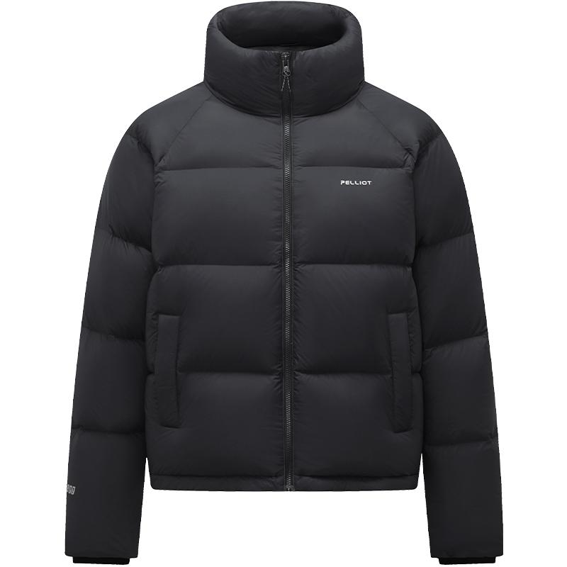 800蓬鹅绒轻暖立领羽绒服