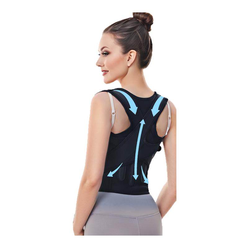 三龙骨升级款无痕矫姿带亲肤透气开肩直背男女通用成人内穿护腰带