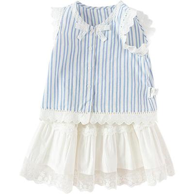 巴拉巴拉女童短袖裙子套装公主夏
