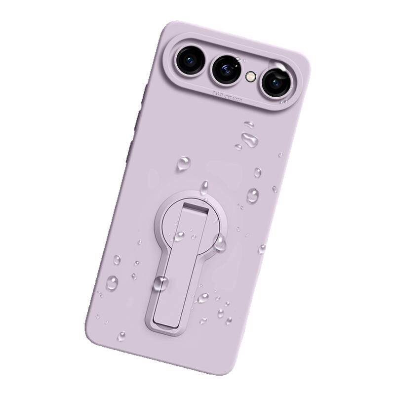 折叠支架适用vivoS60手机壳S50promini新款S30保护套高级感S20pro全包防摔液态硅胶19/18男女软s17外后元气版