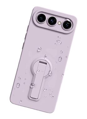 折叠支架适用vivoS50promini手机壳新款S30保护套高级感S20pro全包防摔液态硅胶19/18男女软s17外后15E简约12